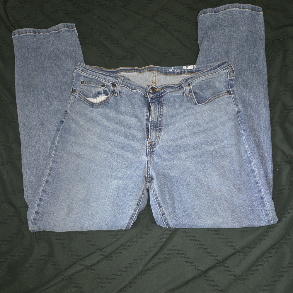 George Light Blue Relaxed Jeans